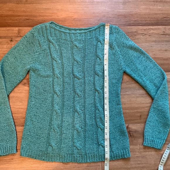 Norton Studio ribbed mint green sweater size S - Picture 5 of 10